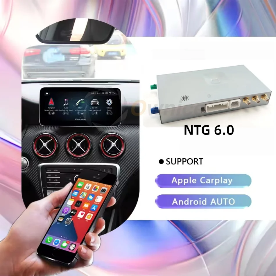 Ownice Upgrade MBUX NTG6.0 5.5 5.0 Android 13 Decoder Box CarPlay For Mercedes Benz A B GLA GLB CLA-Class E300 A180 2014 - 2023