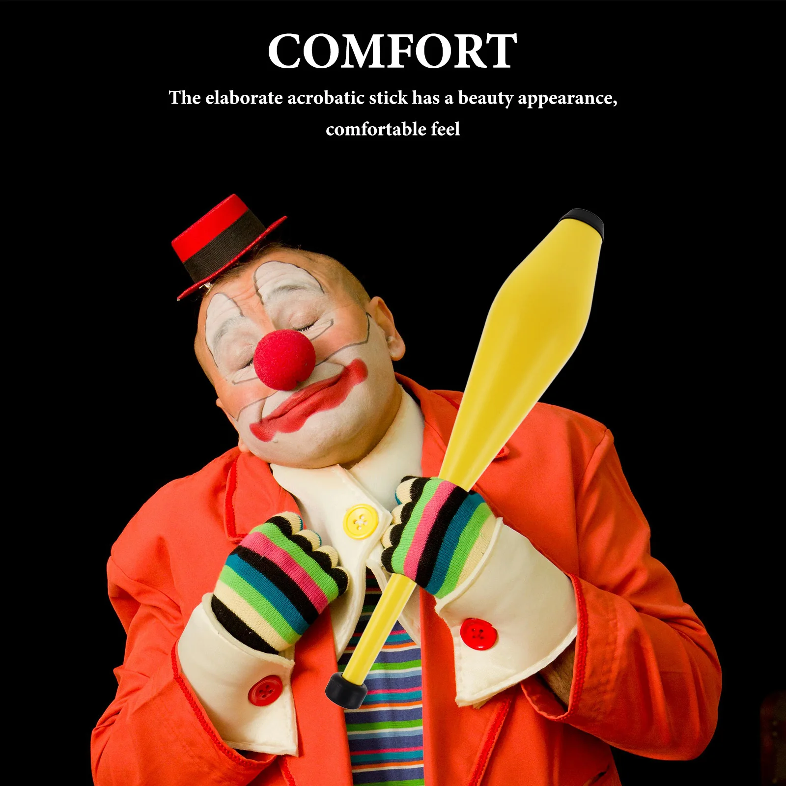 

Juggling Sticks Beginner Circus Performance Props Training Juggling Clubs Stage Play Portable Lightweight Party Decor