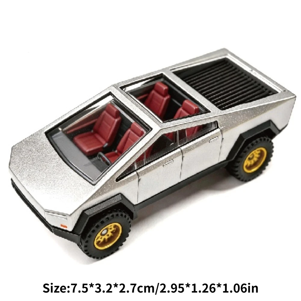 4/6pcs DIY Assembly Toy Cars Metal Alloy Off-Road Vehicle Models with Screwdriver for Kids Children Boys, Random Color and Style