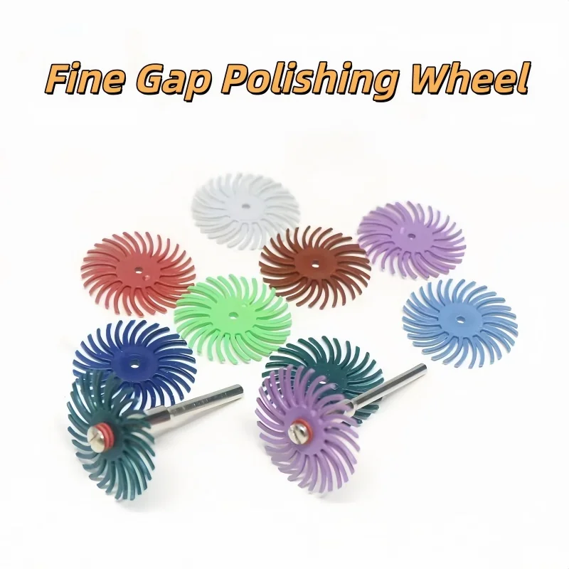 أداة تلميع القرص الحلزوني - ملحق تلميع مرآة نحت الخشب والمجوهرات لأدوات دريمل الدوارة #1