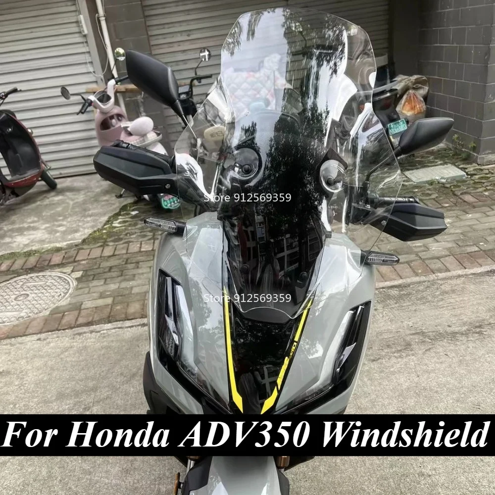 Motorcycle Windshield Modified Windshield Modified Front Windshield Installing bracket with For Honda  ADV350 adv350