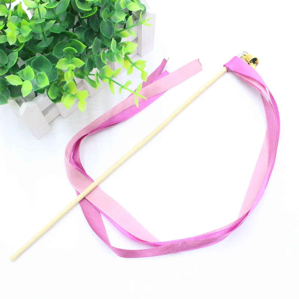 

12Pcs Wedding Ribbon Wands Colorful Fairy Party Sticks for Wedding Ceremony Celebration Streamers with Bells Ribbon Wands