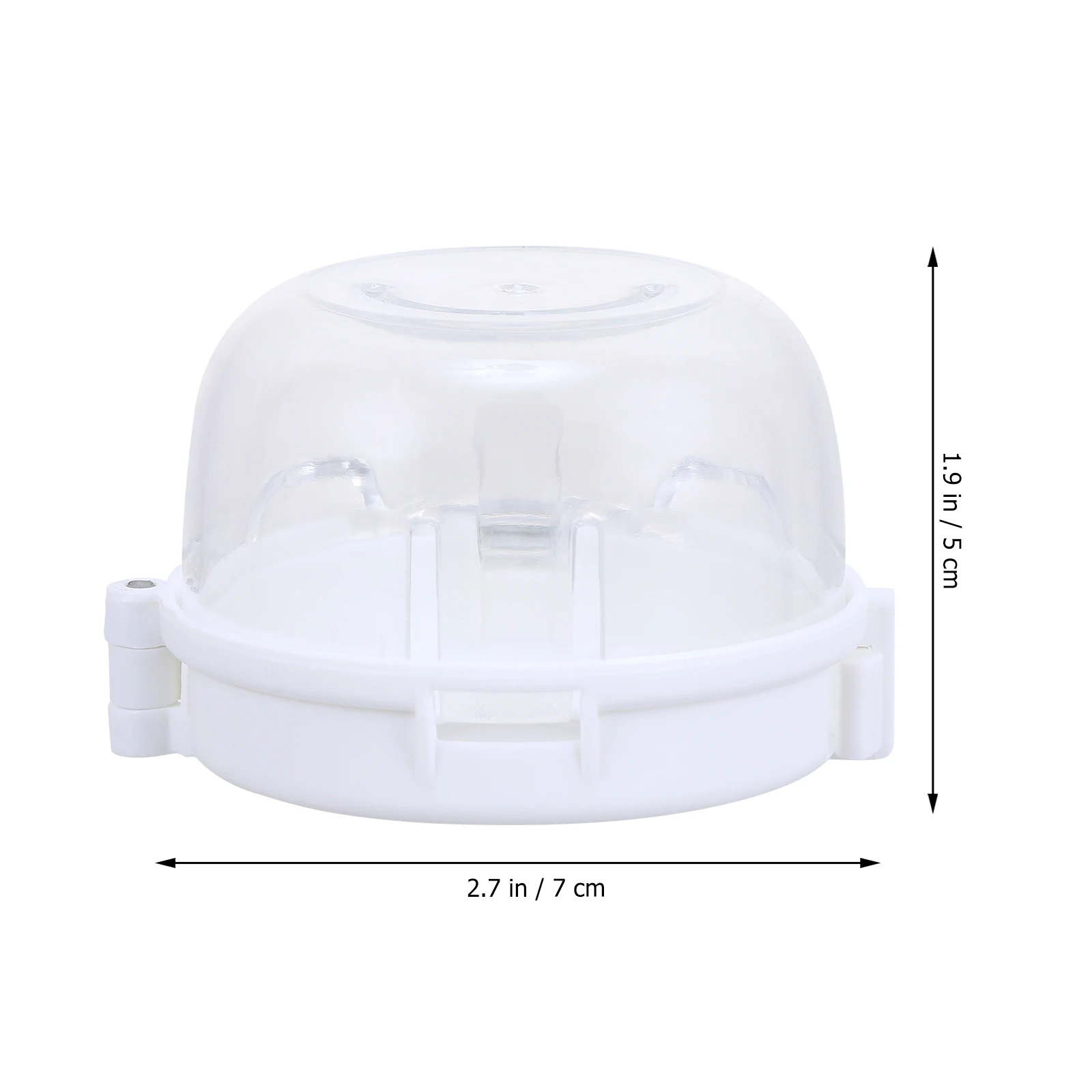 

2 pcs Gas Stove Safety Lock Switch Cover Knob ABS Material Adhesive Free Durable Child Proof Cooker Guard Small Size Storage