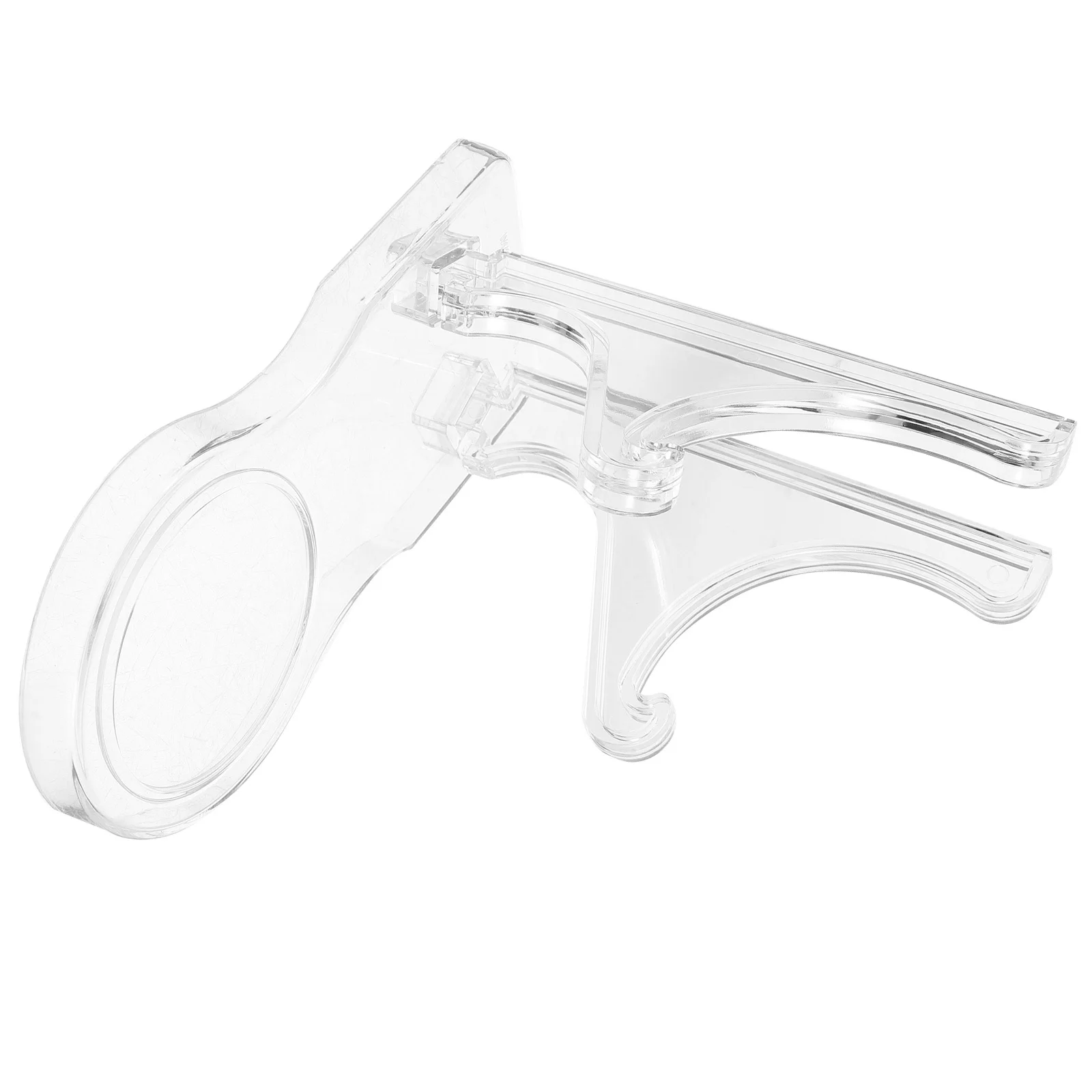 

Teacup and Saucer Display Stand Plastic Transparent Plate Holder Organizer for Kitchen Dining Room China Display Holder Mug