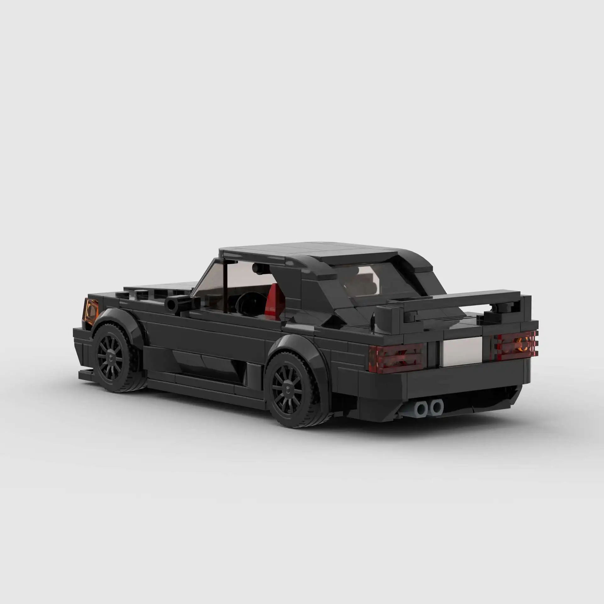 MOC 190E EVO II Sports Cars Building Blocks Bricks DIY Sets Gifts Toys For Boys & Girls & Adults 369PCS view 4