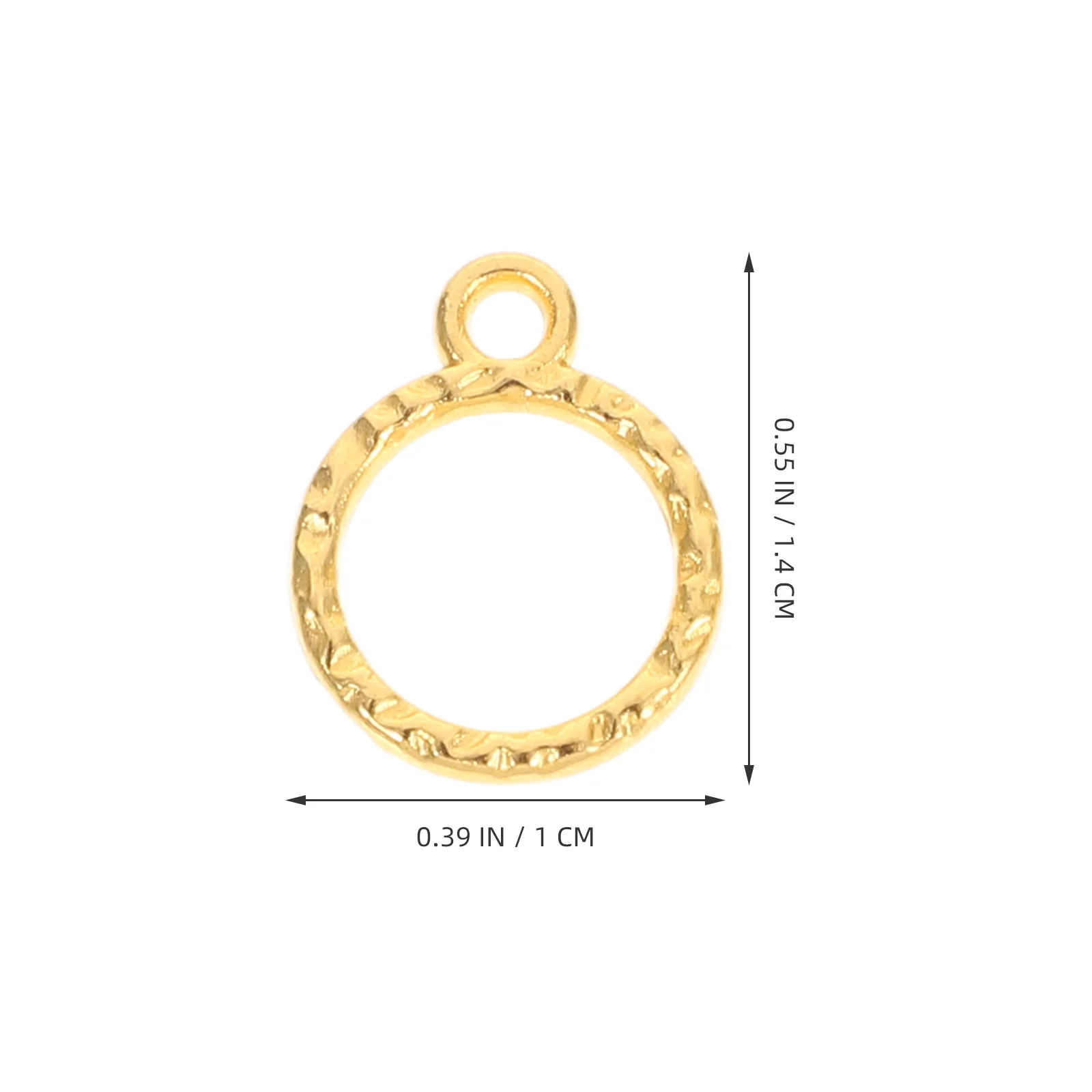 100 قطعة إطارات الراتنج الصغيرة لصنع المجوهرات المعلقات الحافة المجوفة Diy بها بنفسك لوازم الحرفية Uv الراتنج متوافق سبائك الزنك إطار صغير #3