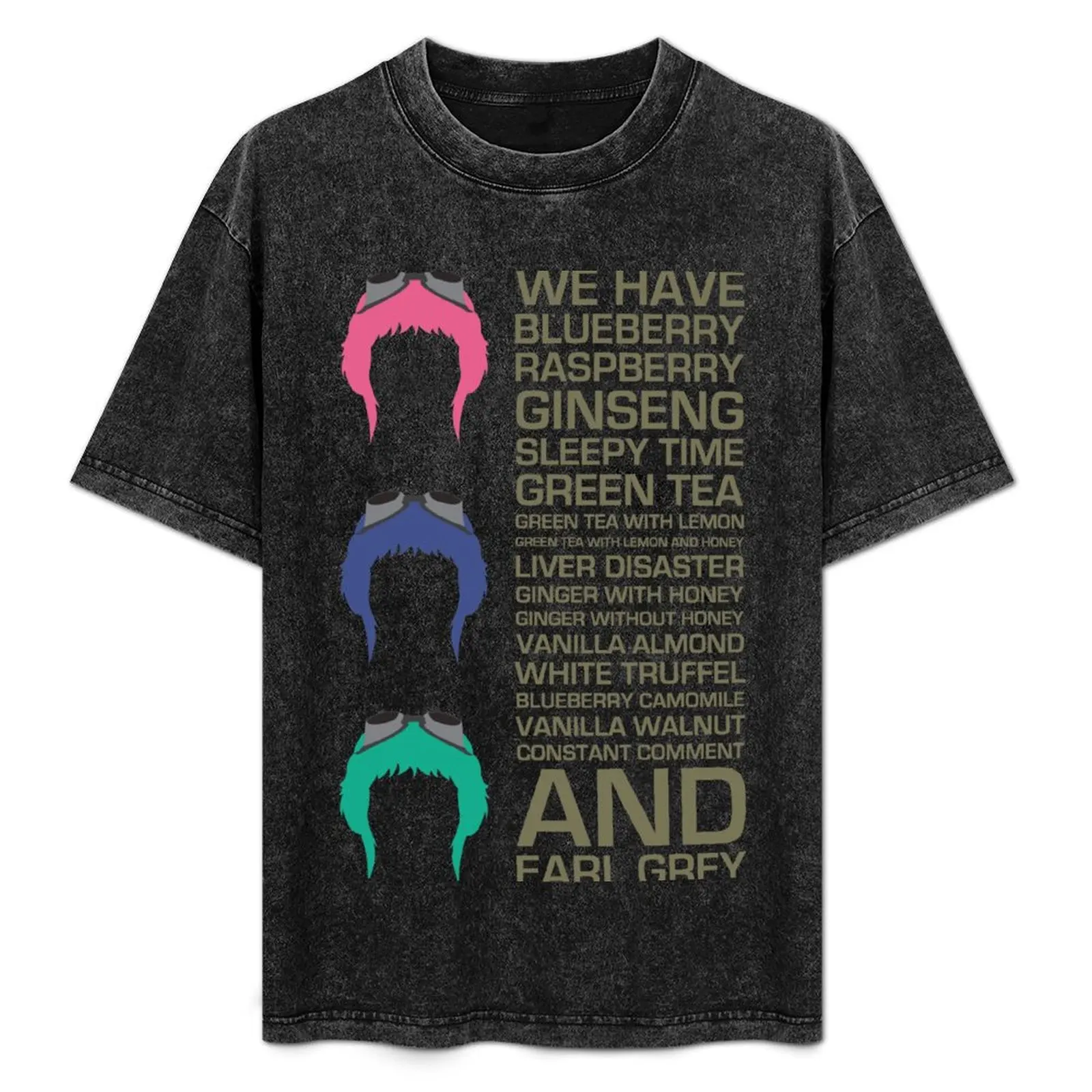 

Myriad Of Teas T-Shirt Casual Loose Fit Short Sleeve T-Shirt