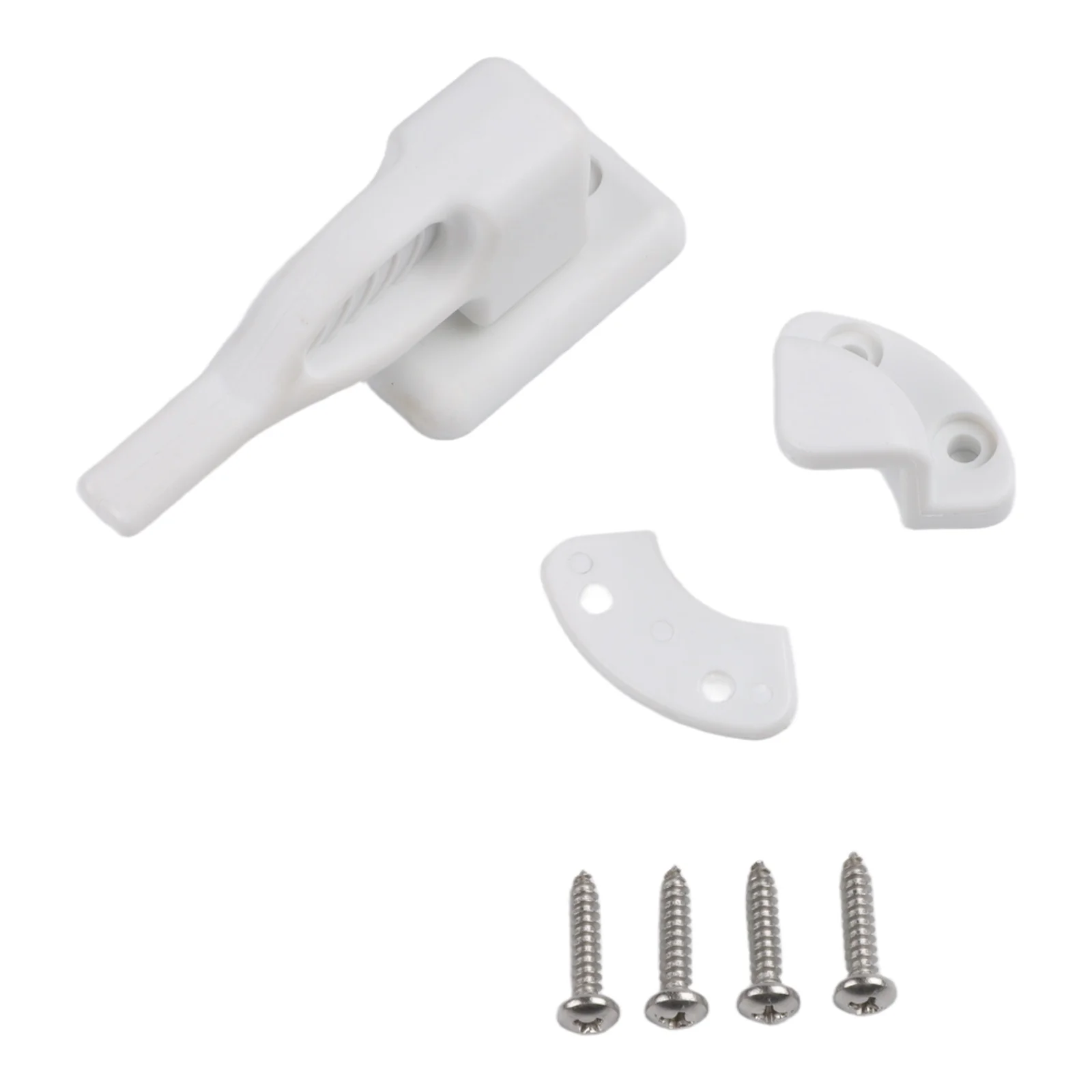 Rotating Latch Door Lock and Holder for Caravan Doors and Furniture Made from Robust Nylon for Long Lasting Secure Closure