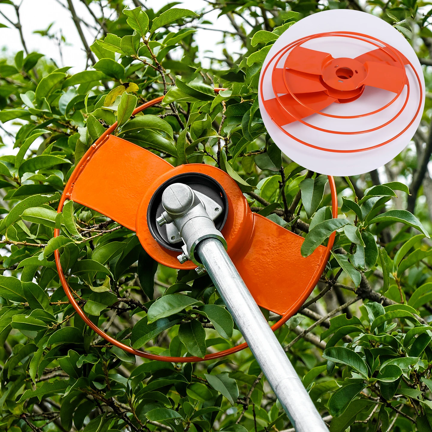 Round Grass Trimmer Lid Seedling Protection Plant Cutting Irrigation Machine Protective Plate Cover Grass Trimmer Accessories