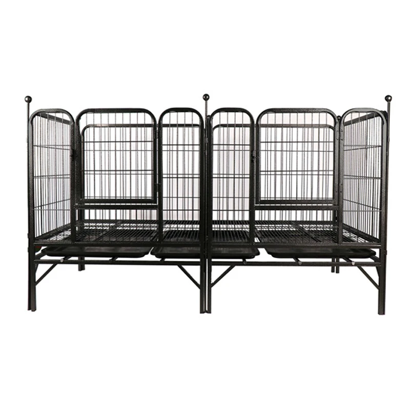 Classics Designs Big Size Dog Temporary Fence Outdoor Retractable Fence For Dogs Stackable Dog Kennel Fence