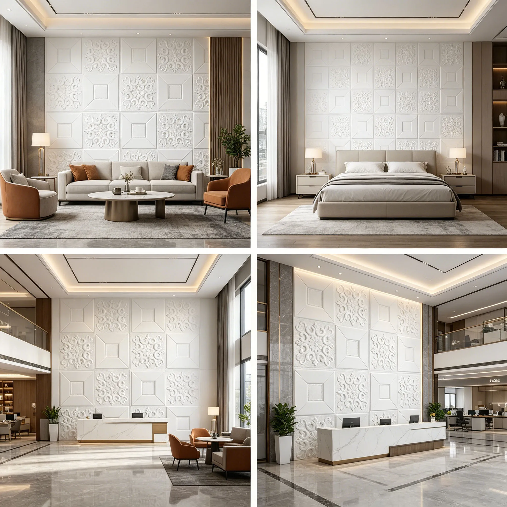 1-10 Packungen 3D-Wandpaneele – Wall Panel 3D Texture Bewertung und Preis