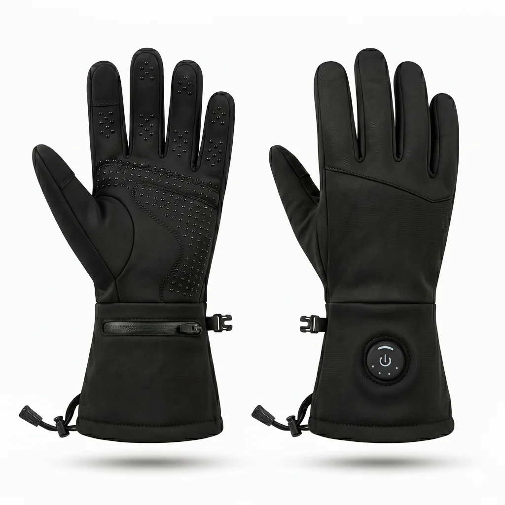 2026 Rechargeable Heated Cycling Gloves Winter Thermal Liner Gloves for Outdoor Biking Skiing Running