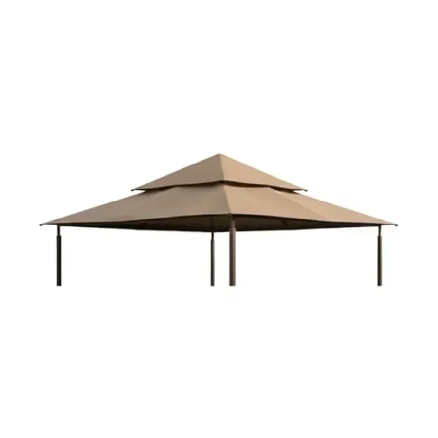 Heavy Duty Reinforced RipLock 500 Replacement  Top Cover Compatible with Harbor 12' x 12' Gazebo Models X1250B GFS01250B GFS012