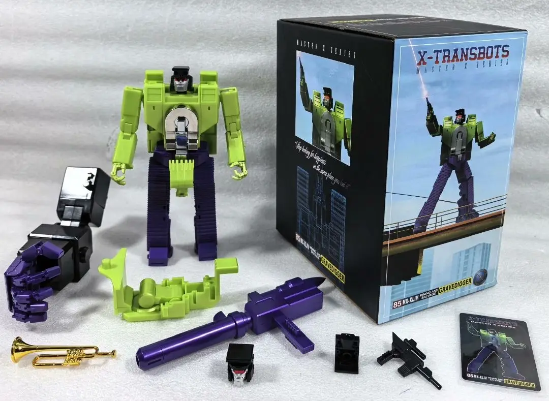100% Original en Stock X-TRANSBOTS MX44 pelle balayeuse Hercules transformant jouet modèle cadeau de collection