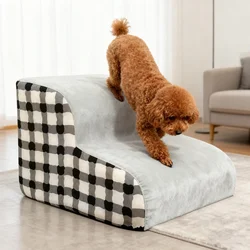 Escalera antideslizante de espuma para perros mayores con artritis