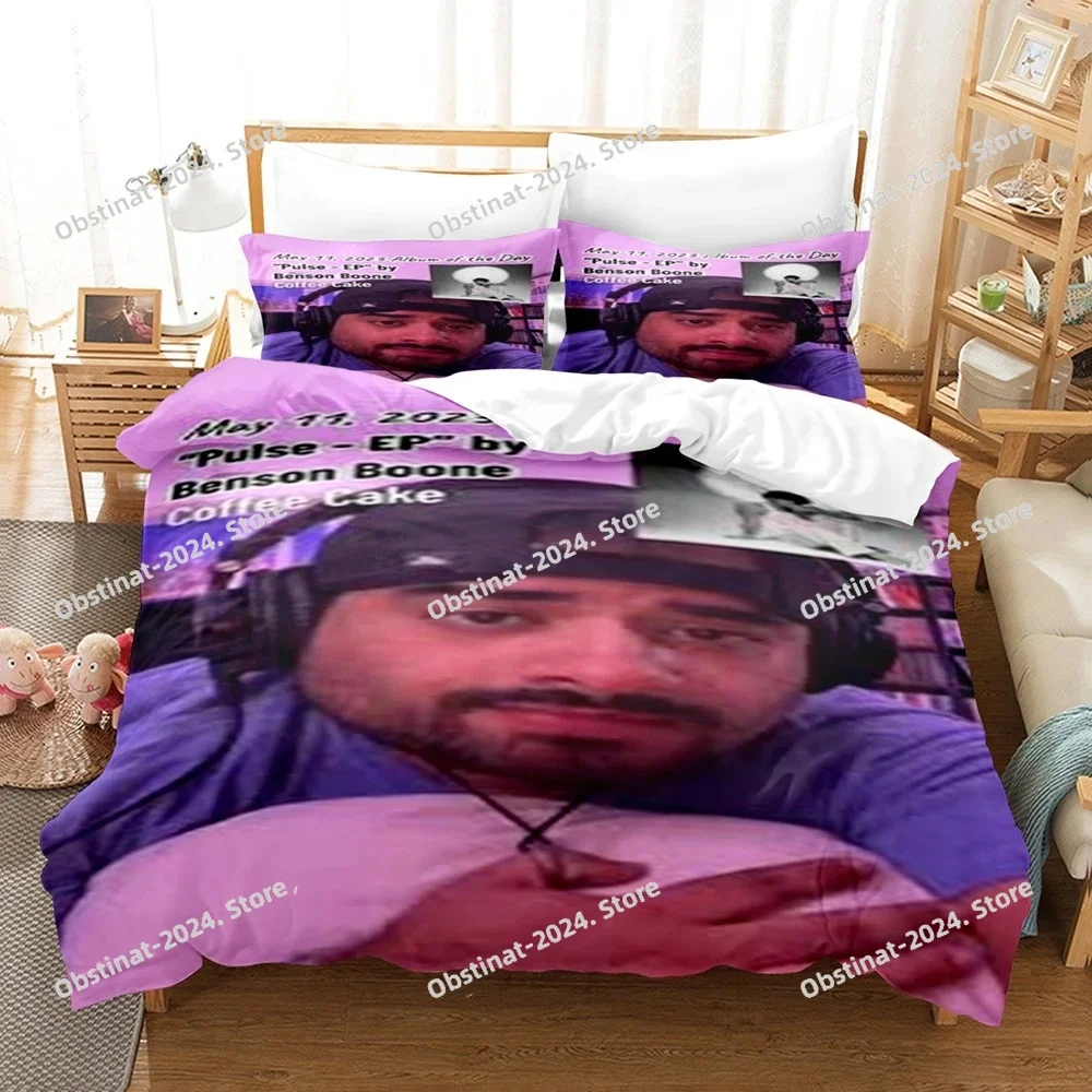 

Benson Boone concert Bedding Set Single Twin Full Queen King Size Bed Set Aldult Kid Bedroom Duvetcover Sets bed sheet set