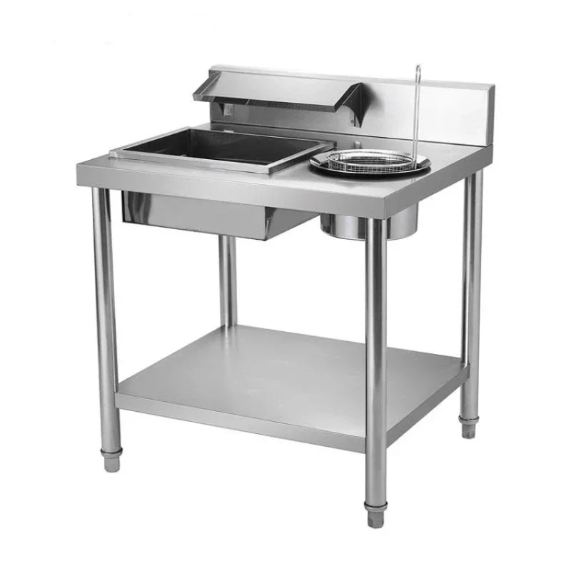 New Design Commercial Large Output Manual Chicken Bread Counter