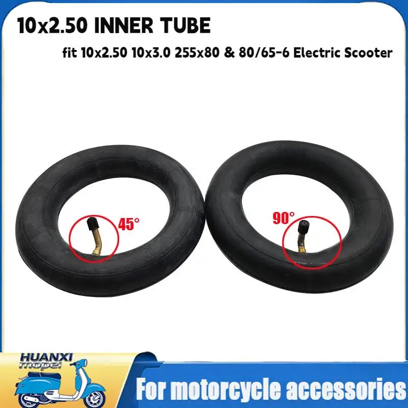 2 PCS 10X2.50 Inner Tube Tire 10 Inch Camera for Kaabo Mantis 10 / Kugoo M4 Pro G1 Inokim Oxo Wheel Electric Scooters Parts