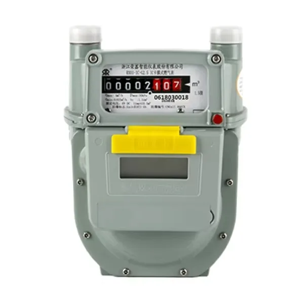 IC card prepaid biogas methane flow meter price