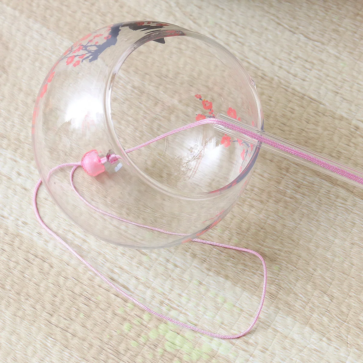 

Japanese Style Premium Glass Hanging Decorative Wind Bell Wind Chimes for Garden Balcony Patio Room Car Relaxation Decoration