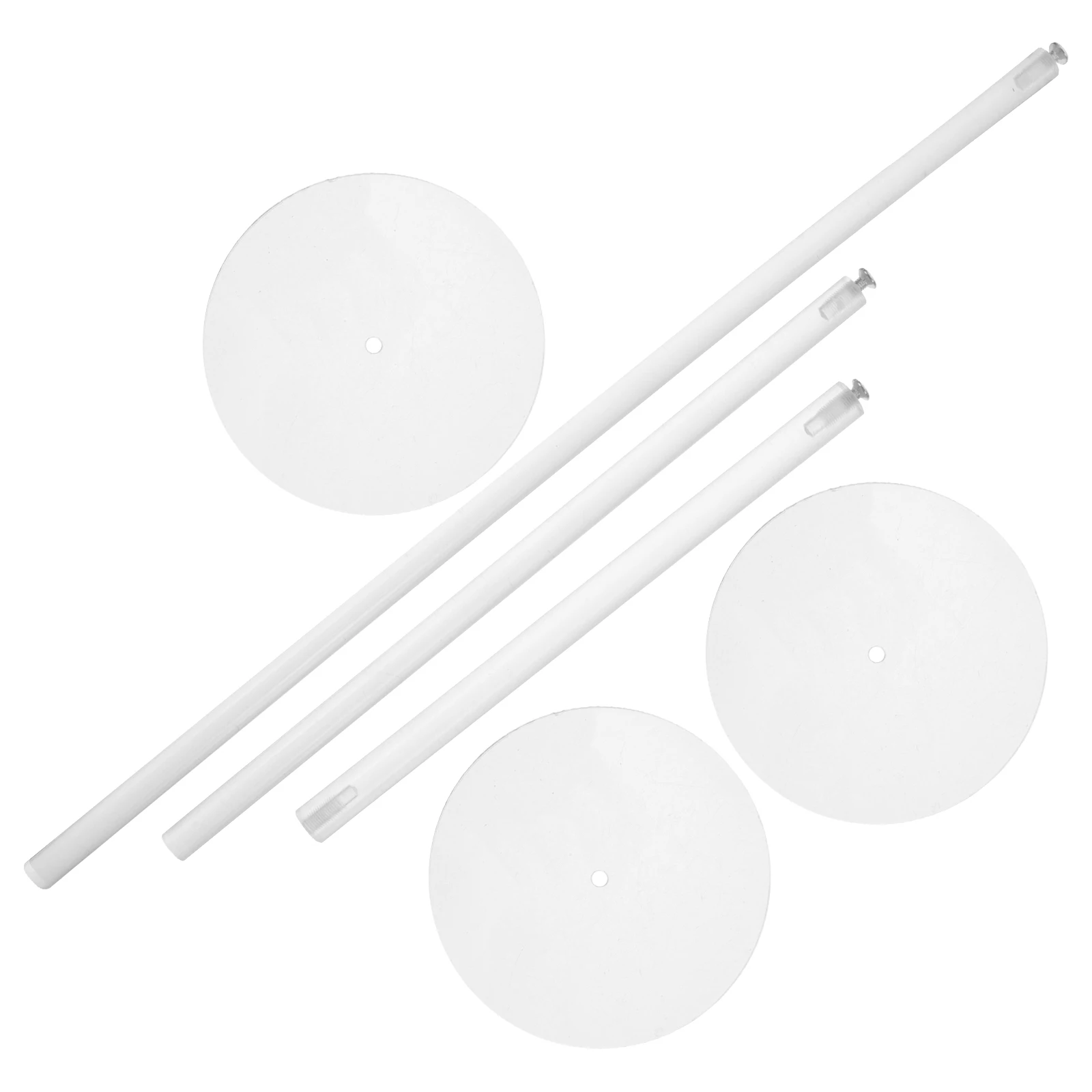 

3pcs Acrylic Donut Display Rack 20CM 25CM 38CM Sturdy Safe Wedding Dining Table Holder Kitchen Barware