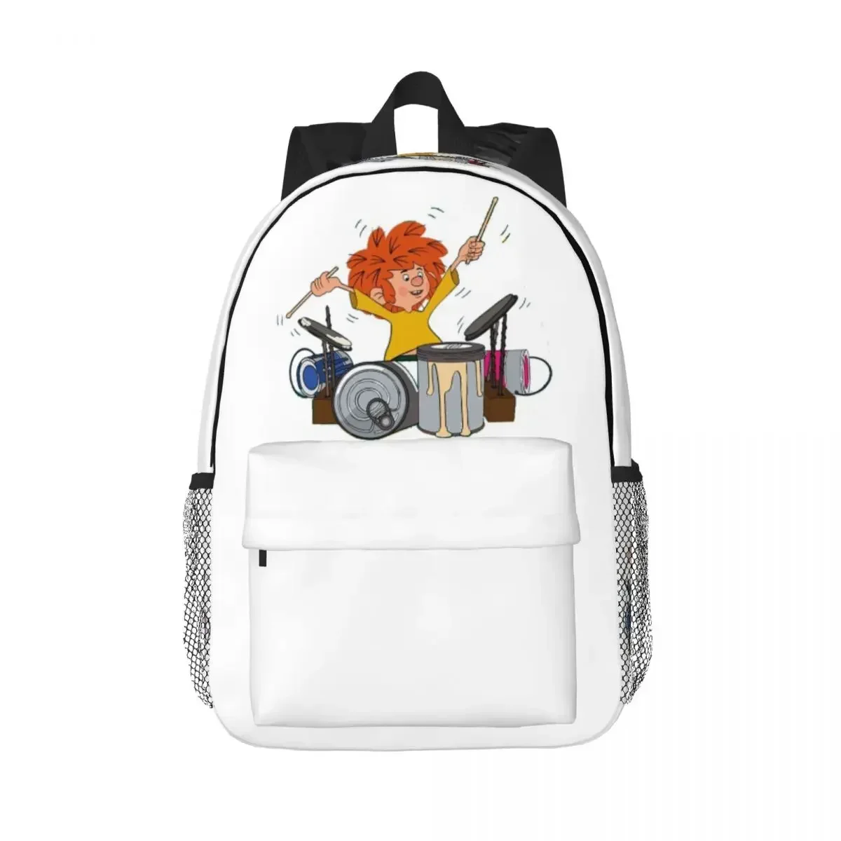 

Рюкзак Pumuckl Trommeln, Лидер продаж, рюкзак большой емкости для мальчиков и девочек, сумка для книг, сумки на плечо для мужчин, женщин, детей, школьная сумка