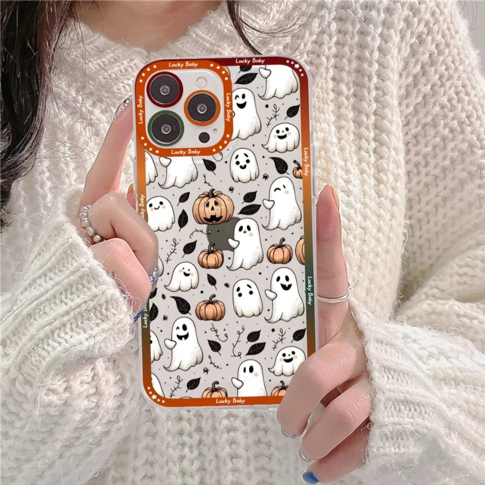 Halloween Phone Case For Redmi 7 8 9 A For Redmi Note 5 7 8 9 10 11 Pro Max 4G 5G Funfas