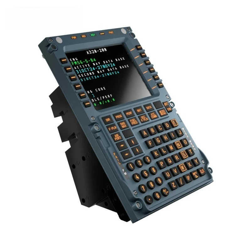 A3XX MCDU Flight Control Panel for Toliss Fenix Game Simulator Compatible with X-Plane MSFS
