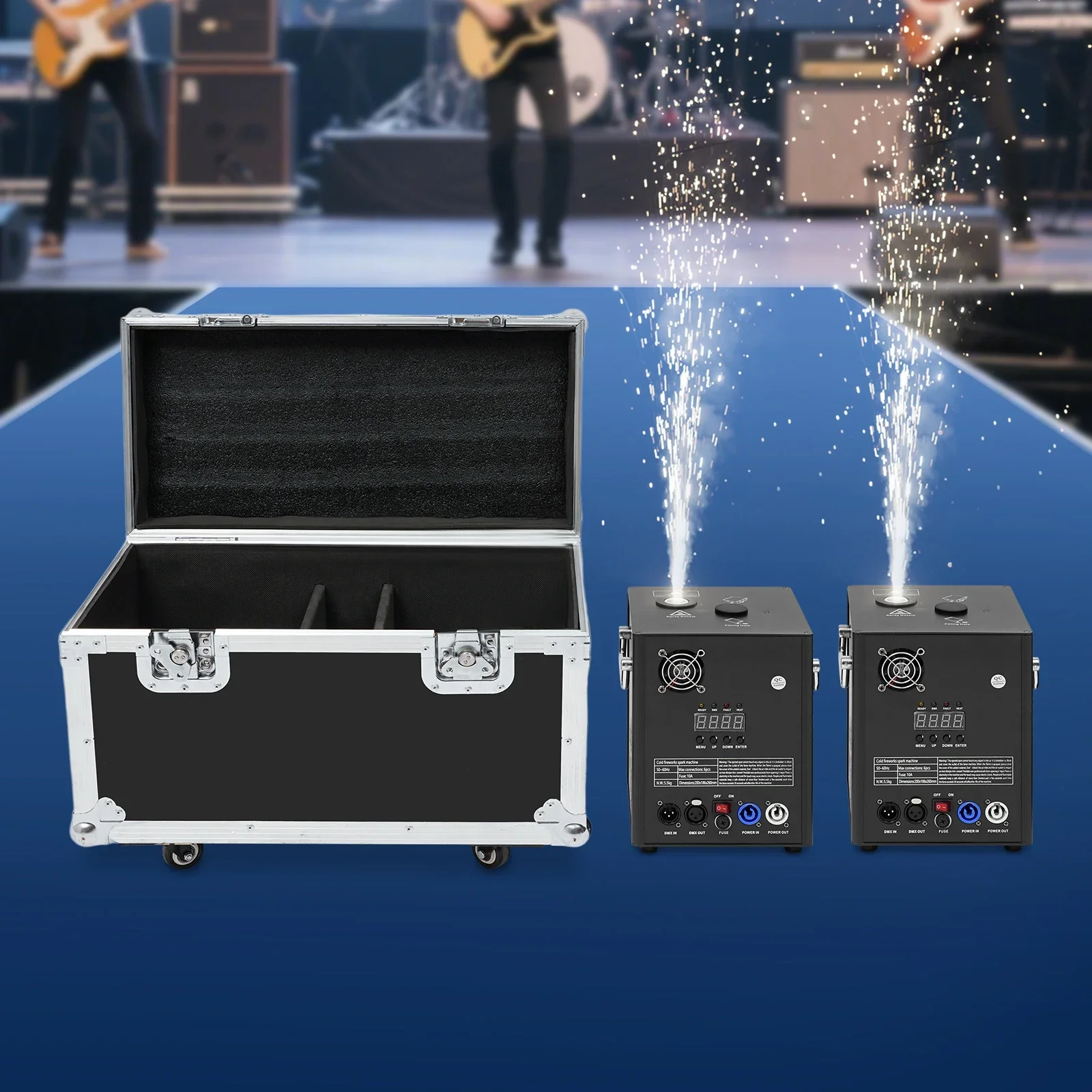 Firework Machine Stage Special Effect Machine, Pyrotechnic Machines, Wedding Equipment, Remote-controlled Electronic Sparkler