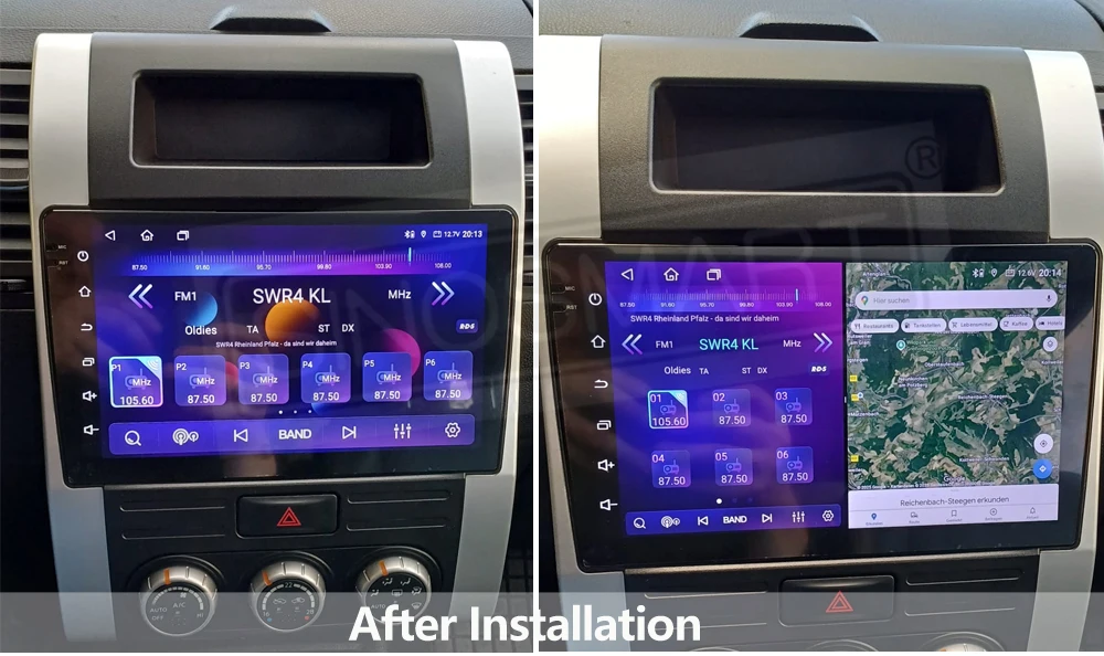 SINOSMART 10.1" Android Autoradio für Nissan X-Trail T31 2007–2013 | Komplett-Panel | Unterstützt BOSE 360-Kamera 48EQ DSP CarPl – Detail 5