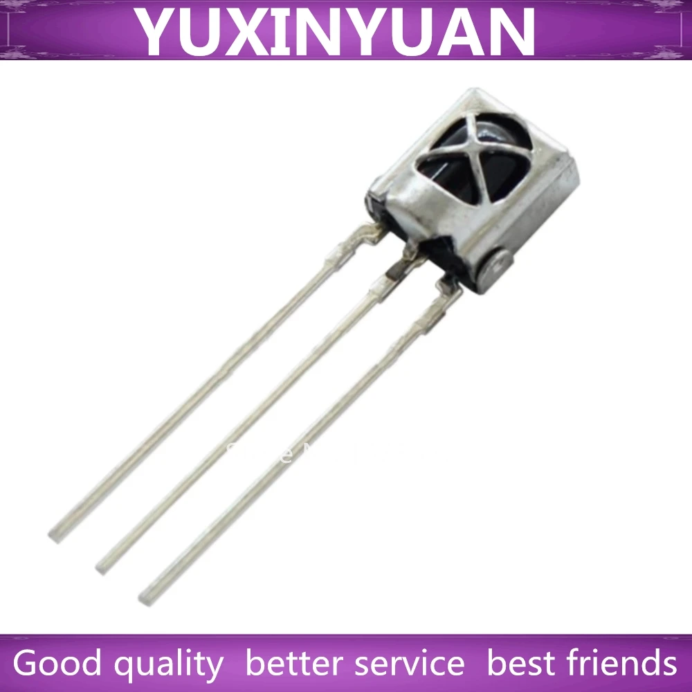 10 قطعة/الوحدة الأشعة تحت الحمراء للتحكم عن بعد استقبال TL1838 VS1838B الإلكترونية العالمية المتكاملة مع قذيفة الحديد