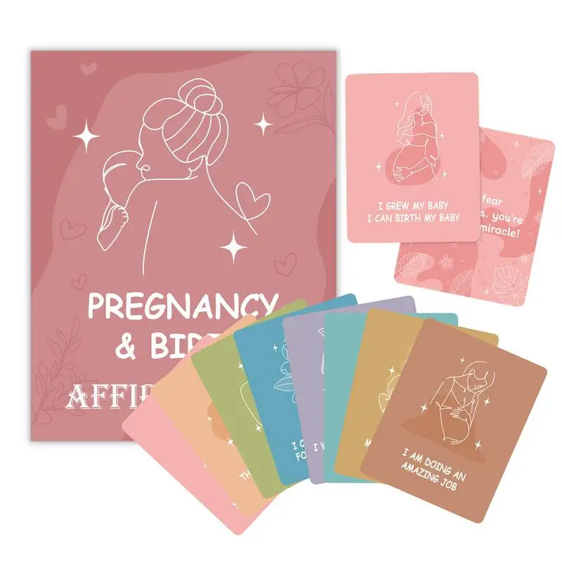 

Birth Affirmation Cards Mom Daily Affirmations 50 Pieces Motivational Inspirational Mindfulness Encouragement For Women Mothers