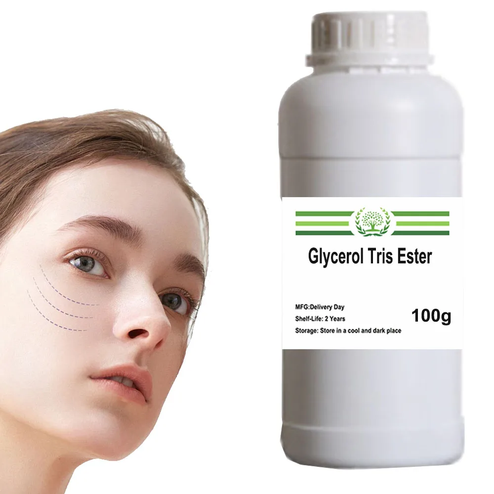 Solvant émulsifiant de Glycérol Tris (acide domylcaproïque), produit cosmétique, démaqucorporelle, matières premières