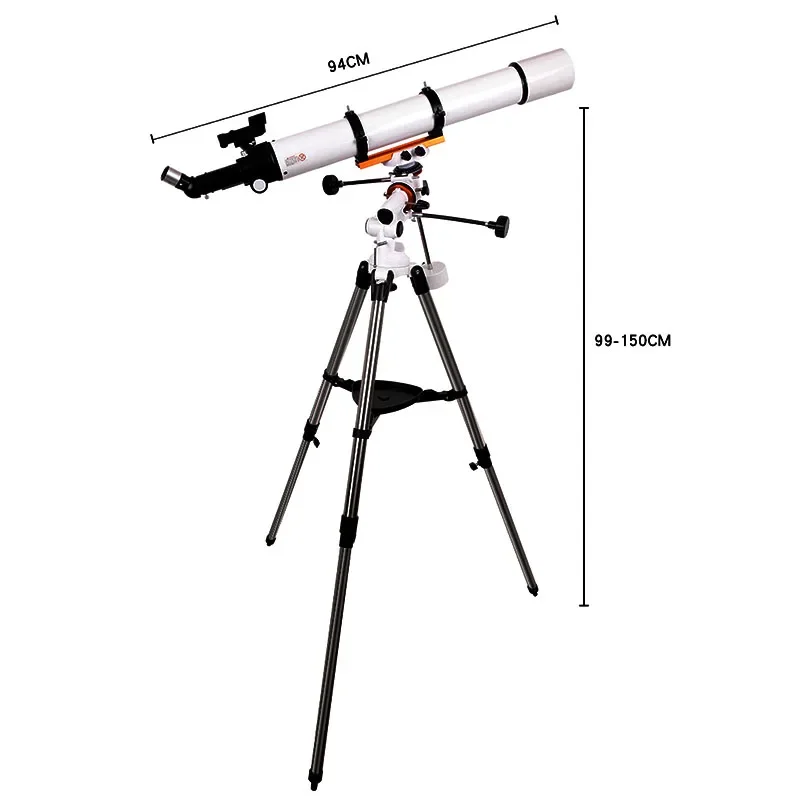 90080 high-definition stargazing and viewing scenery refraction astronomical telescope