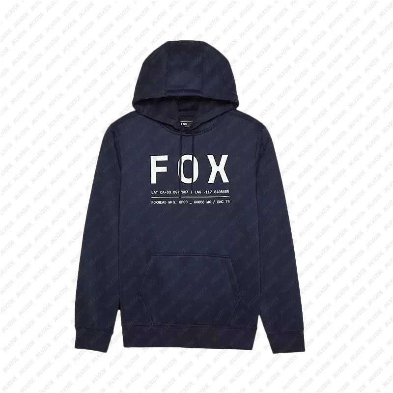 Trendy Brand Fox Hoodie Letters Pattern Printed Pure Cotton Hoodie Men Women\'s Top Causal Street Couple Tops Adult Kids Hoodies