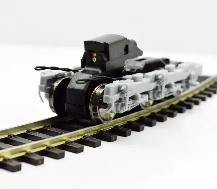 New Arrival Special Price Die-cast Metal 1/87 HO Scale Train Bogie Model Chassis Modification Parts Toys For Children