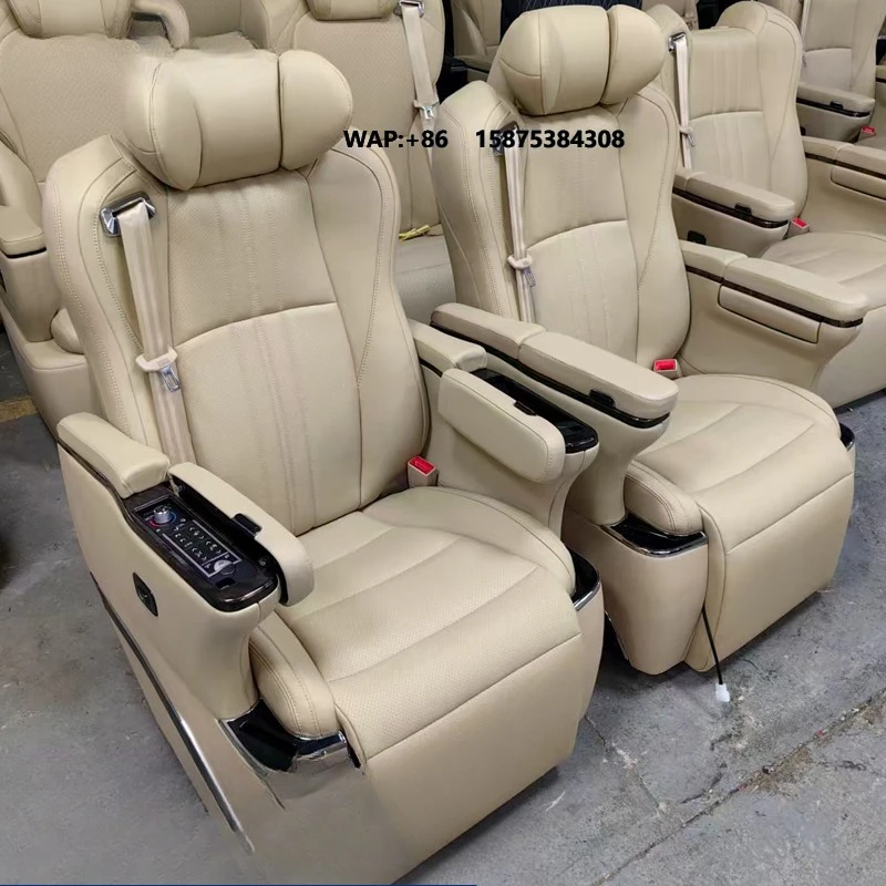 

Luxury Seat Conversion for Alphard & Similar MPVs - Premium Leather Seats with Heated/Ventilated & Power Adjustment