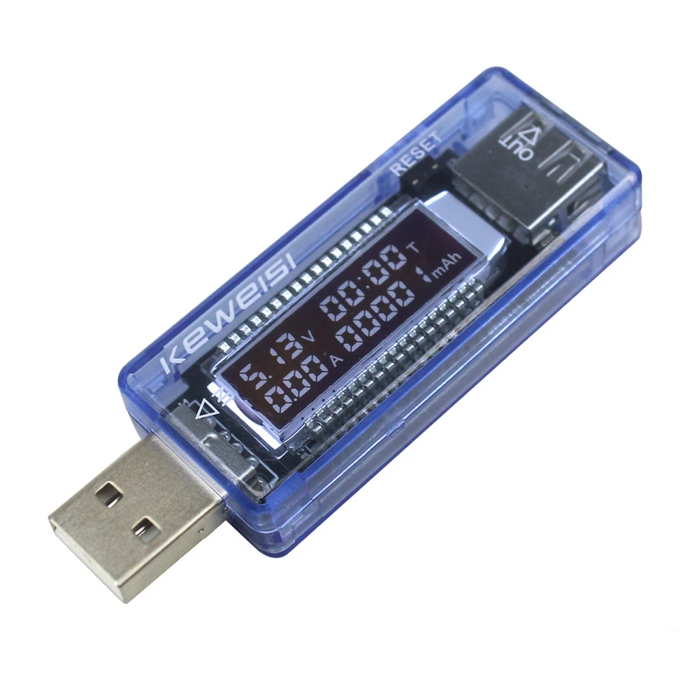 USB Current 0-3A Voltage 4-20V Capacity Tester Volt Detect Charger Capacity Tester Meter Mobile Power Detector Battery Test