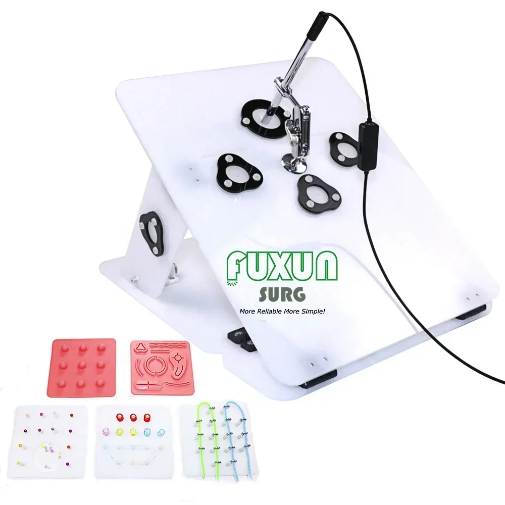 Premium HD 1080P USB endoscopio Endotrainer Endo Trainer instrumentos de entrenamiento caja simulador
