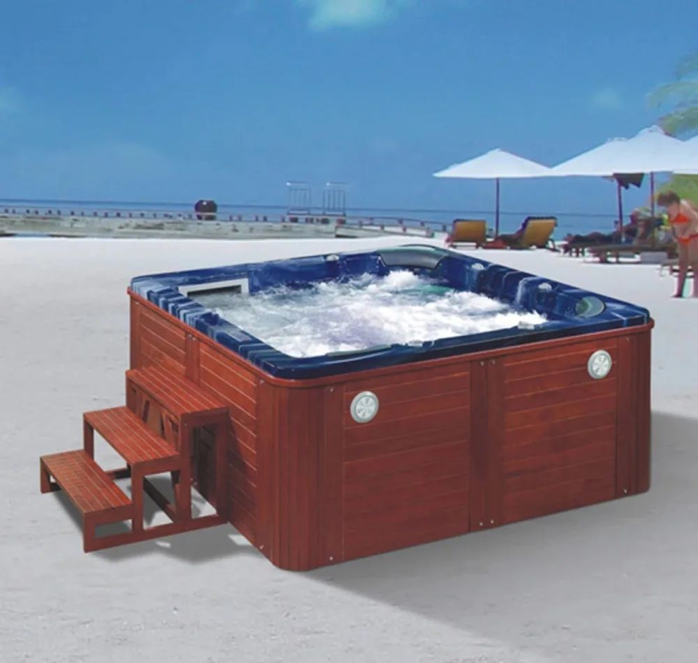 Europe Control 140 Jets Swim Pool Outdoor Spa Hot Tub With Jacuzzier Function