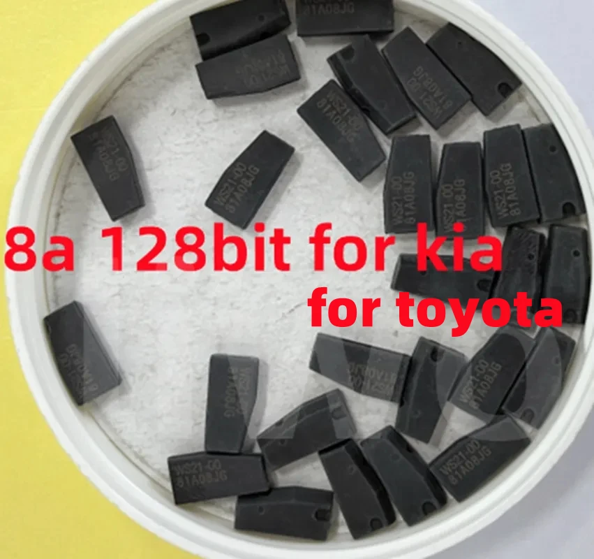 2022New Original chip Chip 8A 128BIT kd 8a transponder Chip 8A 128bit for toyota for kia Key programmer tool 5-10pcs /lot