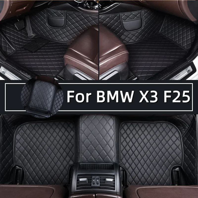 

Car floor mats for BMW X3 F25 2011 2012 2013 2014 2015 2016 Custom auto foot Pads automobile carpet cover interior accessories