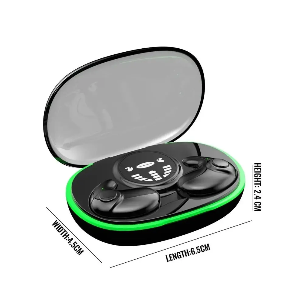 

Sleep Earbuds Wireless Bluetooth Headphones Snug To Ear V 5.3 Earbuds Earphone IPX5 Waterproof HIFI Sleep Headphones