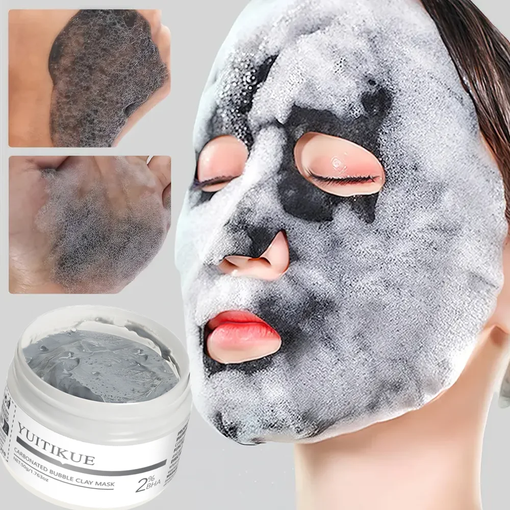 YUITIKUE Masker Wajah Gelembun - Bentonite Clay Mask ulasan dan harga