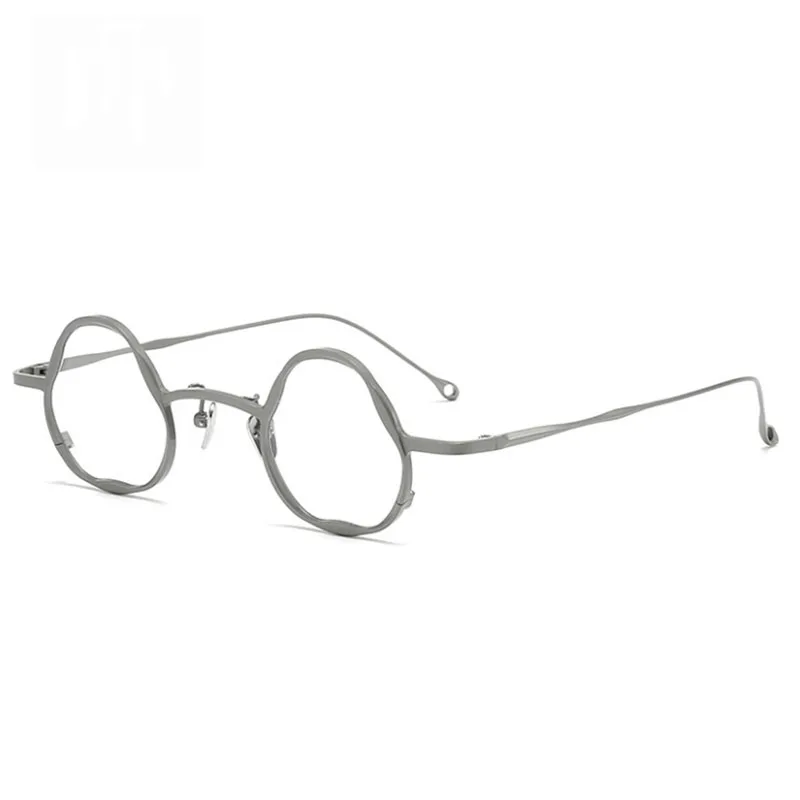Belight Optical Vintage Flower Shape Titanium Vintage Retro Women Men Prescription Eyeglasses Spectacle Frame RG1080TI