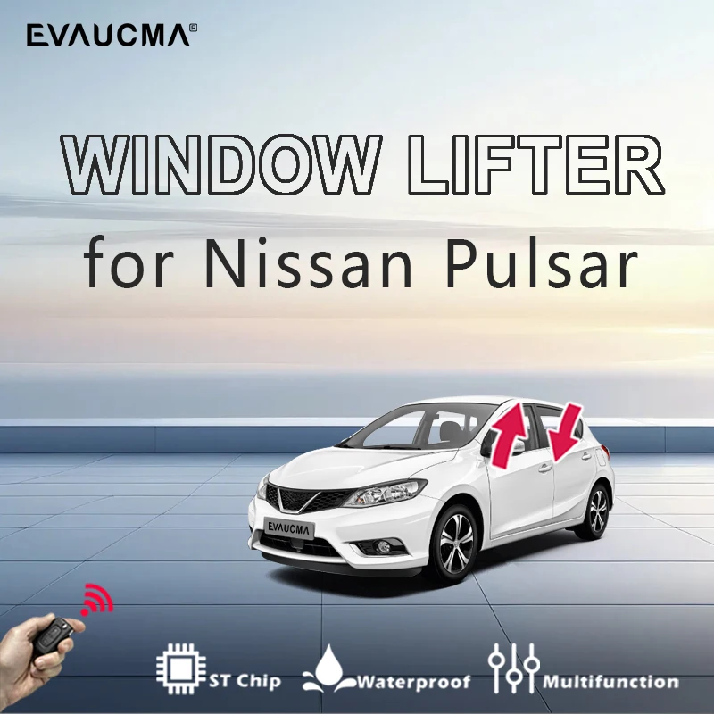Car Window Lifter Close For Nissan Pulsar C12 C13 Remote Car Auto Power Window Closer Shut & Open Windows / Automatic Accessorie