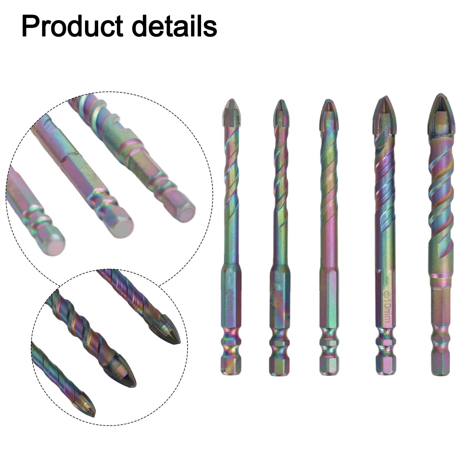 

A Must Have Tool The Five Piece Ninety Five Millimeter Long Carbide Drill Bit Collection is Perfectly Designed