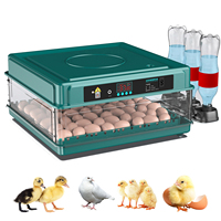 9/15/30/48 Eggs Incubator With Drawer Type EggIncubator With Automatic Water Ionic Waterbed Replenishment, Temperature Control