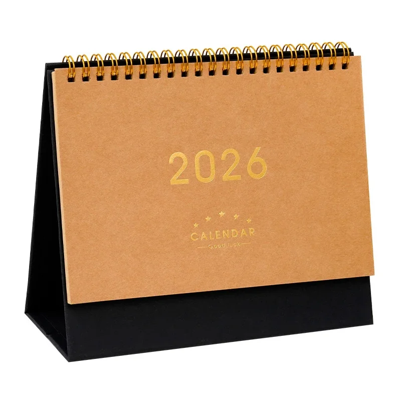 

CCA4-1Pc 2026 Desk Calendar Annual To Do List Monthly Daily Planner Time Management Book