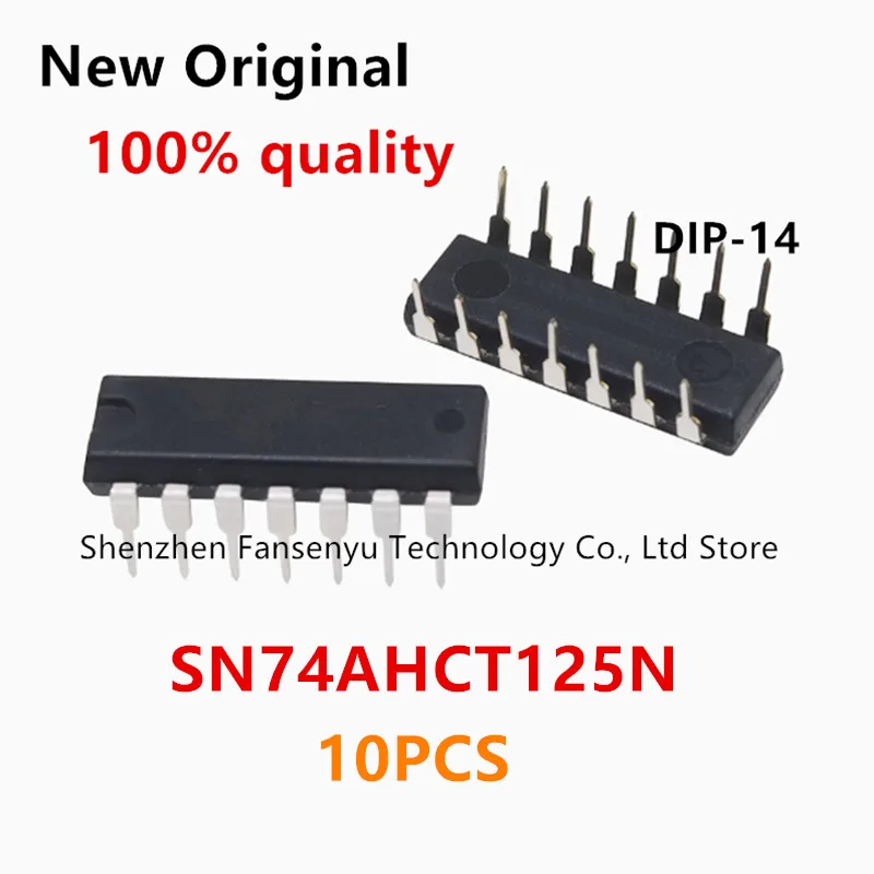 

(10piece)100% New SN74AHCT125N 74AHCT125N DIP-14 Chipset